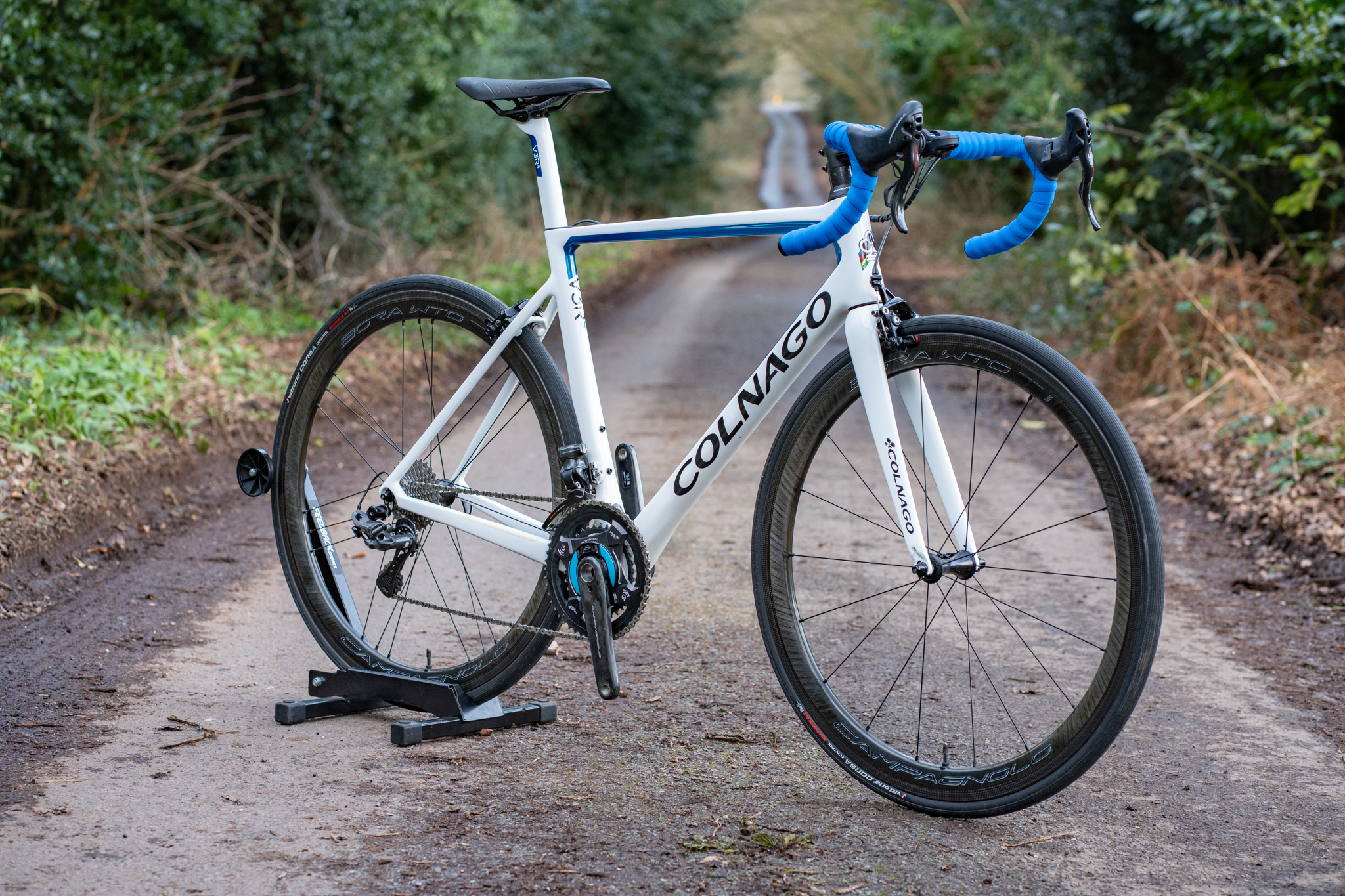 Colnago V3RS Super Record 12sp EPS Carbon Road Bike 52S Large Carbon Wheels - Image 3