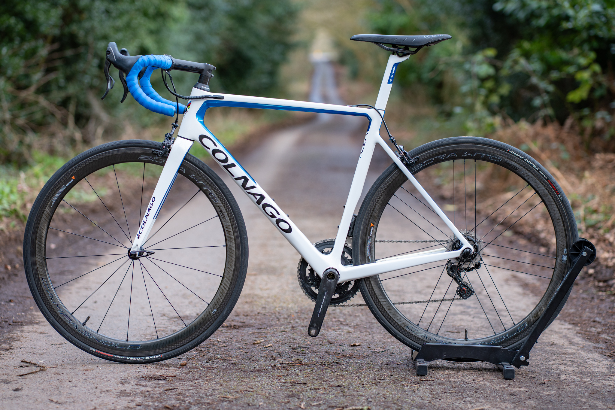 Colnago V3RS Super Record 12sp EPS Carbon Road Bike 52S Large Carbon Wheels - Image 4
