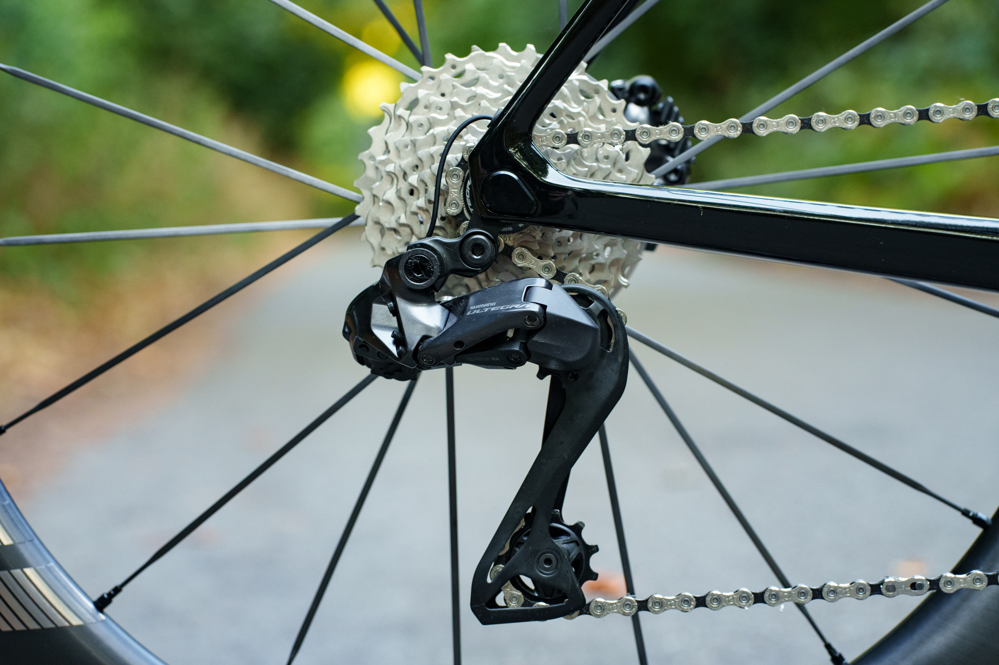 New Colnago V4RS Ultegra Dura Ace Di2 Disc Road Bike 510 Medium Carbon Wheels - Image 8