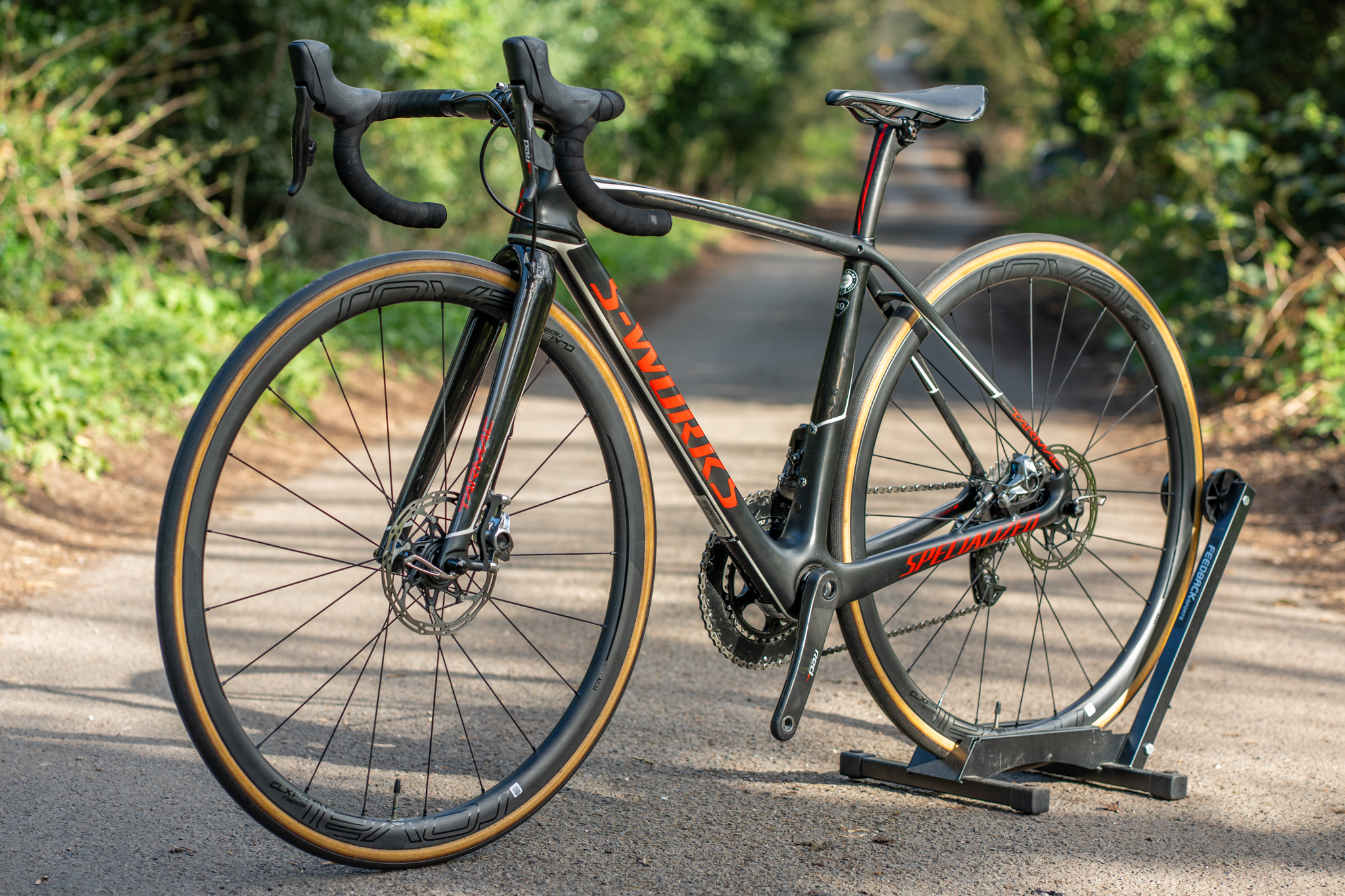 Specialized S Works Tarmac SL5 Red eTap Hydro Disc Bike 49cm XS Roval Wheels - Image 6
