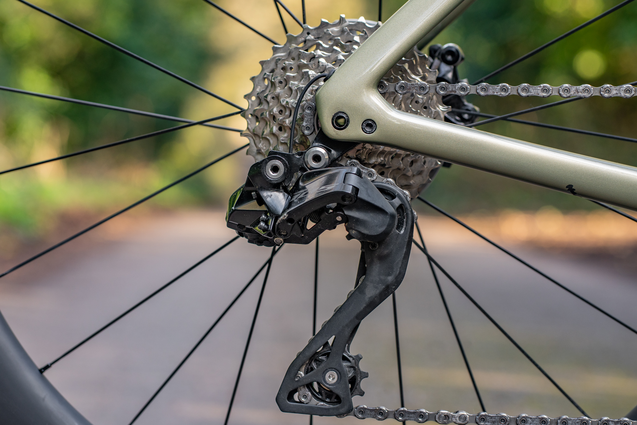 Specialized Tarmac SL7 105 Di2 Disc Carbon Road Bike 56cm Large Carbon Wheels - Image 9