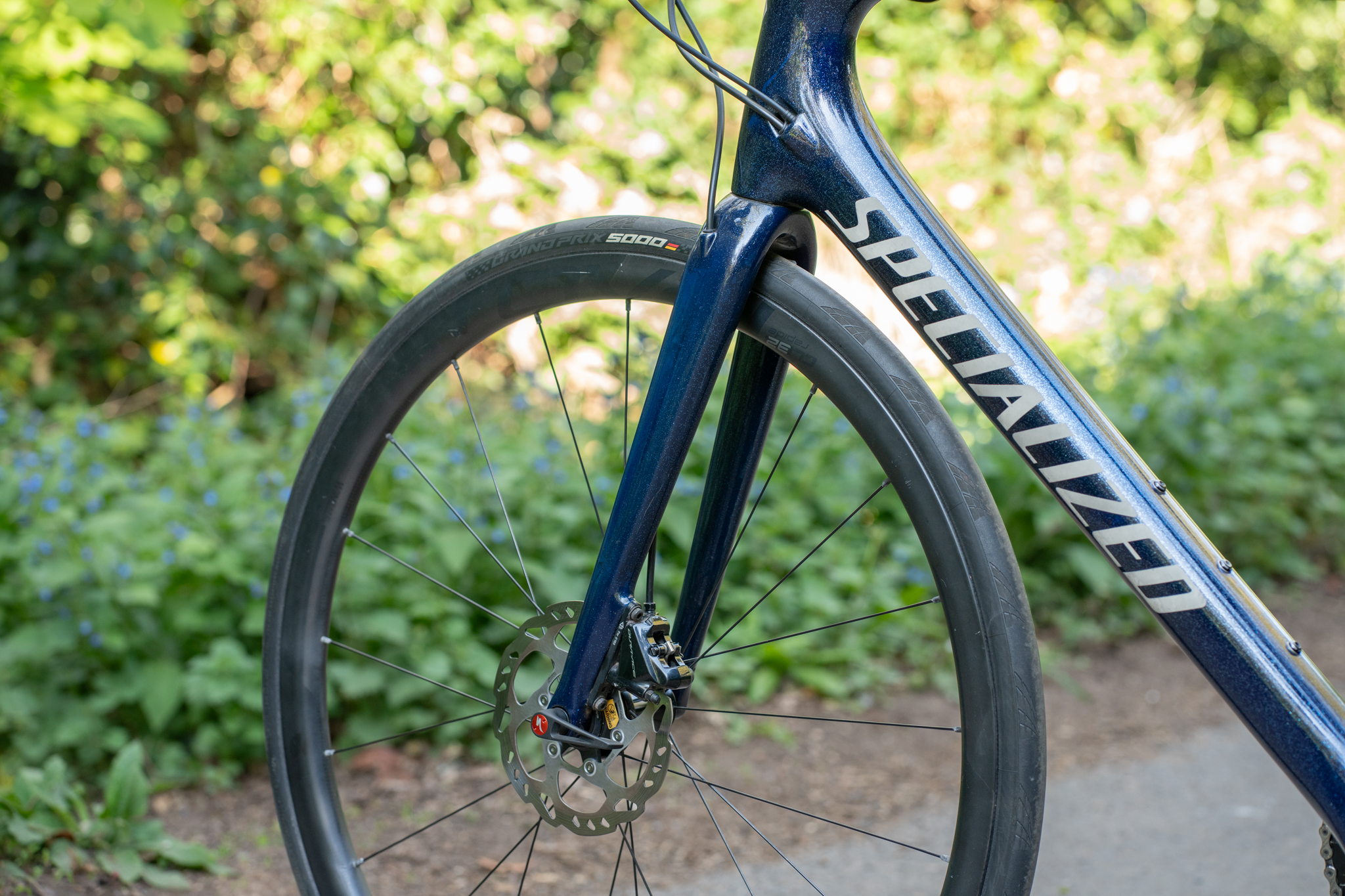 Specialized Roubaix Pro Dura Ace Disc Carbon Endurance Bike 58cm XL Carbon Wheel - Image 13