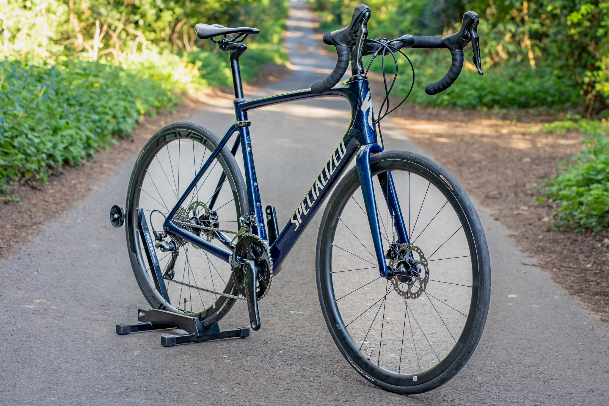 Specialized Roubaix Pro Dura Ace Disc Carbon Endurance Bike 58cm XL Carbon Wheel - Image 4