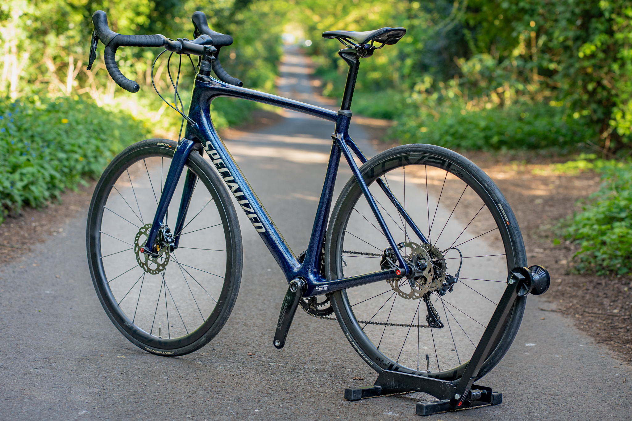 Specialized Roubaix Pro Dura Ace Disc Carbon Endurance Bike 58cm XL Carbon Wheel - Image 7