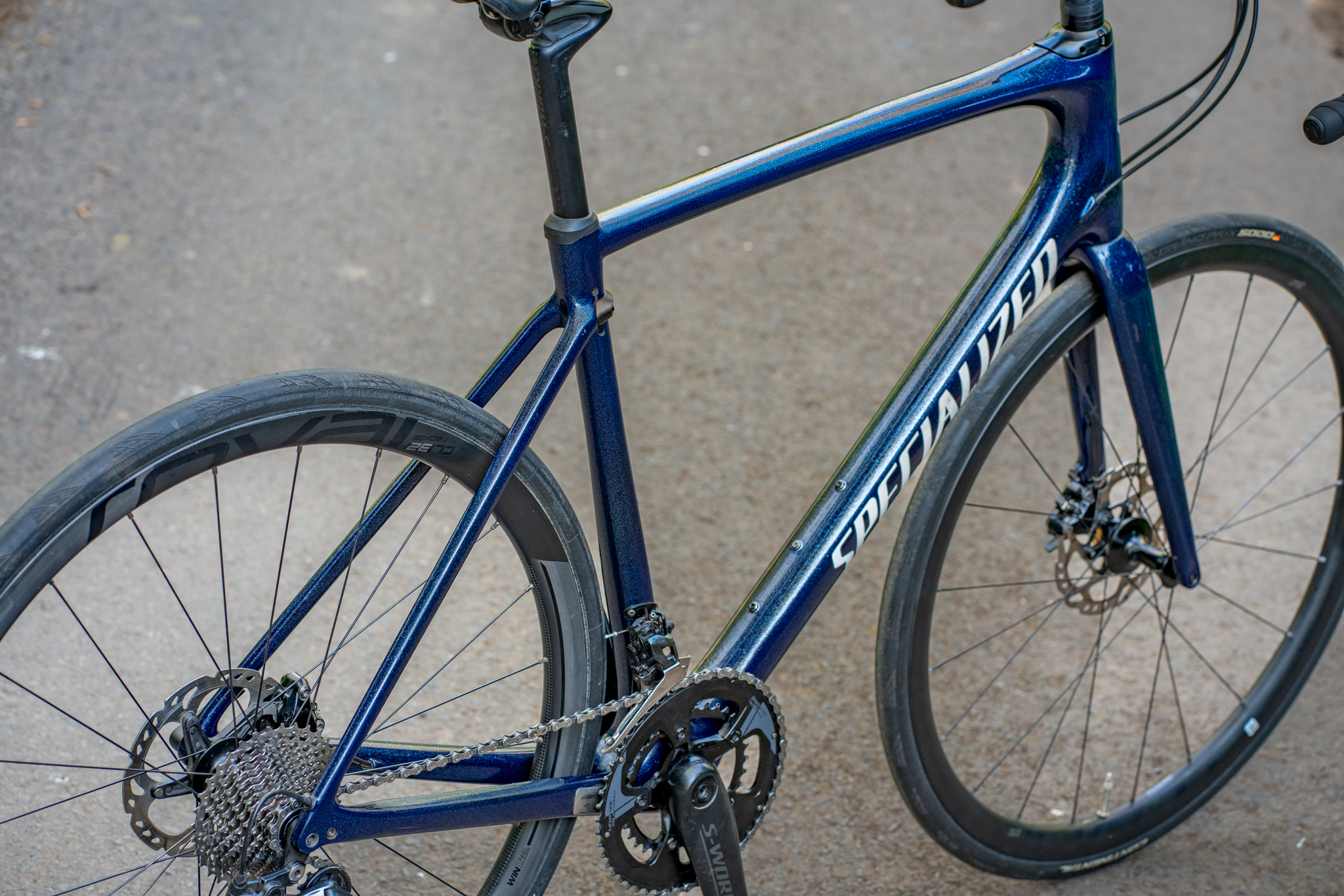 Specialized Roubaix Pro Dura Ace Disc Carbon Endurance Bike 58cm XL Carbon Wheel - Image 10