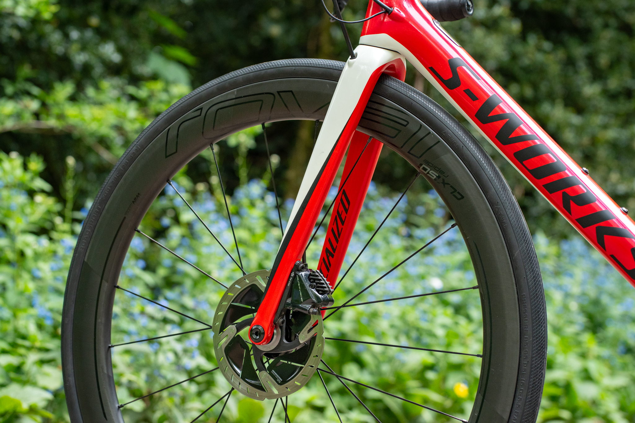 SOLD Specialized S Works Tarmac SL6 Dura Ace Di2 Disc Bike 54cm Medium Roval Wheels - Image 14