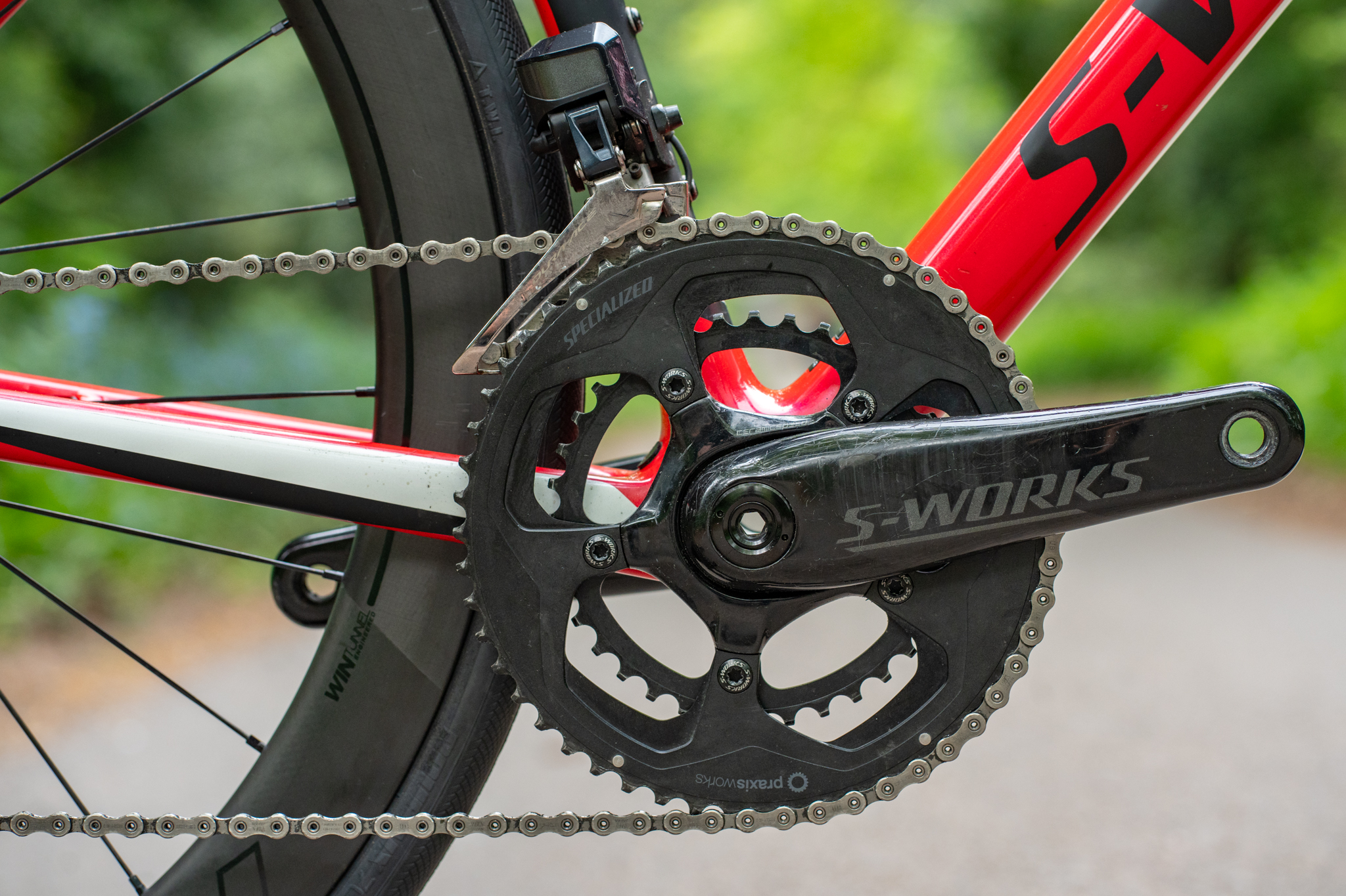 SOLD Specialized S Works Tarmac SL6 Dura Ace Di2 Disc Bike 54cm Medium Roval Wheels - Image 8