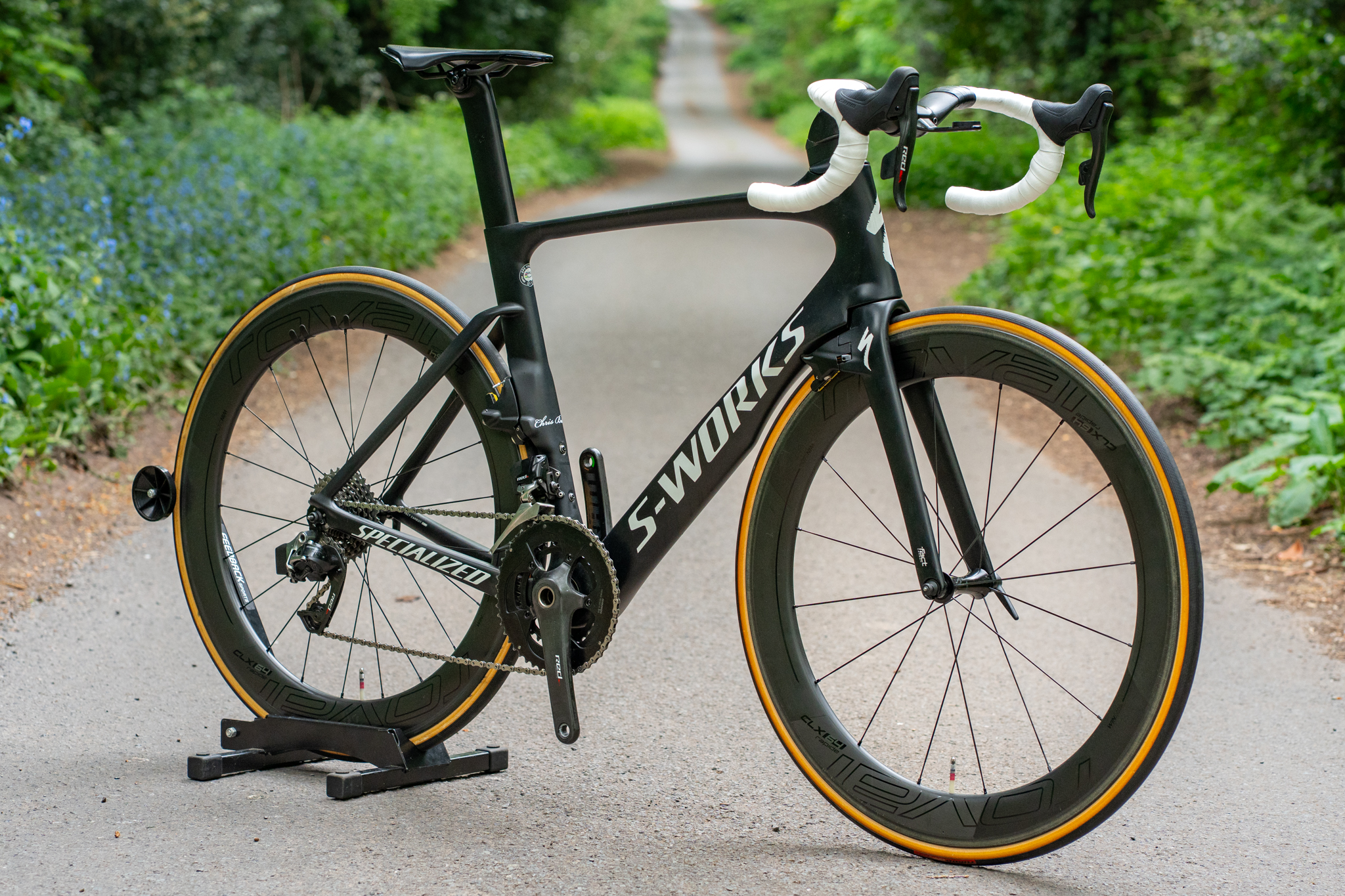 SOLD Specialized S Works Venge Vias eTap Carbon Aero Bike 56cm Large Carbon Wheels - Image 3