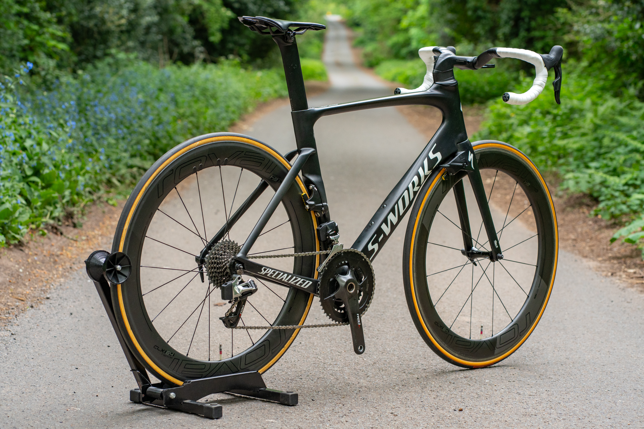 SOLD Specialized S Works Venge Vias eTap Carbon Aero Bike 56cm Large Carbon Wheels - Image 4
