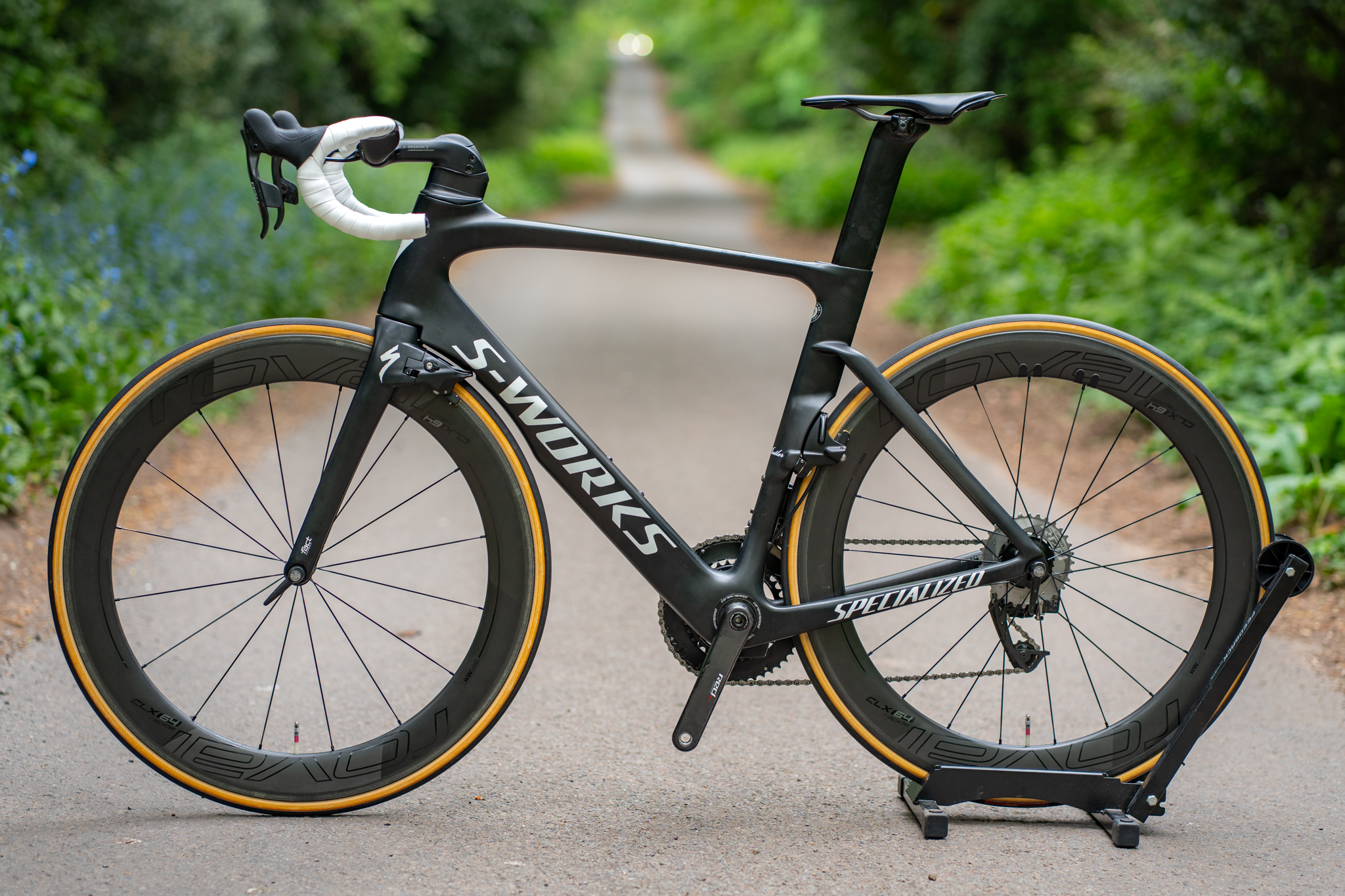 SOLD Specialized S Works Venge Vias eTap Carbon Aero Bike 56cm Large Carbon Wheels - Image 5