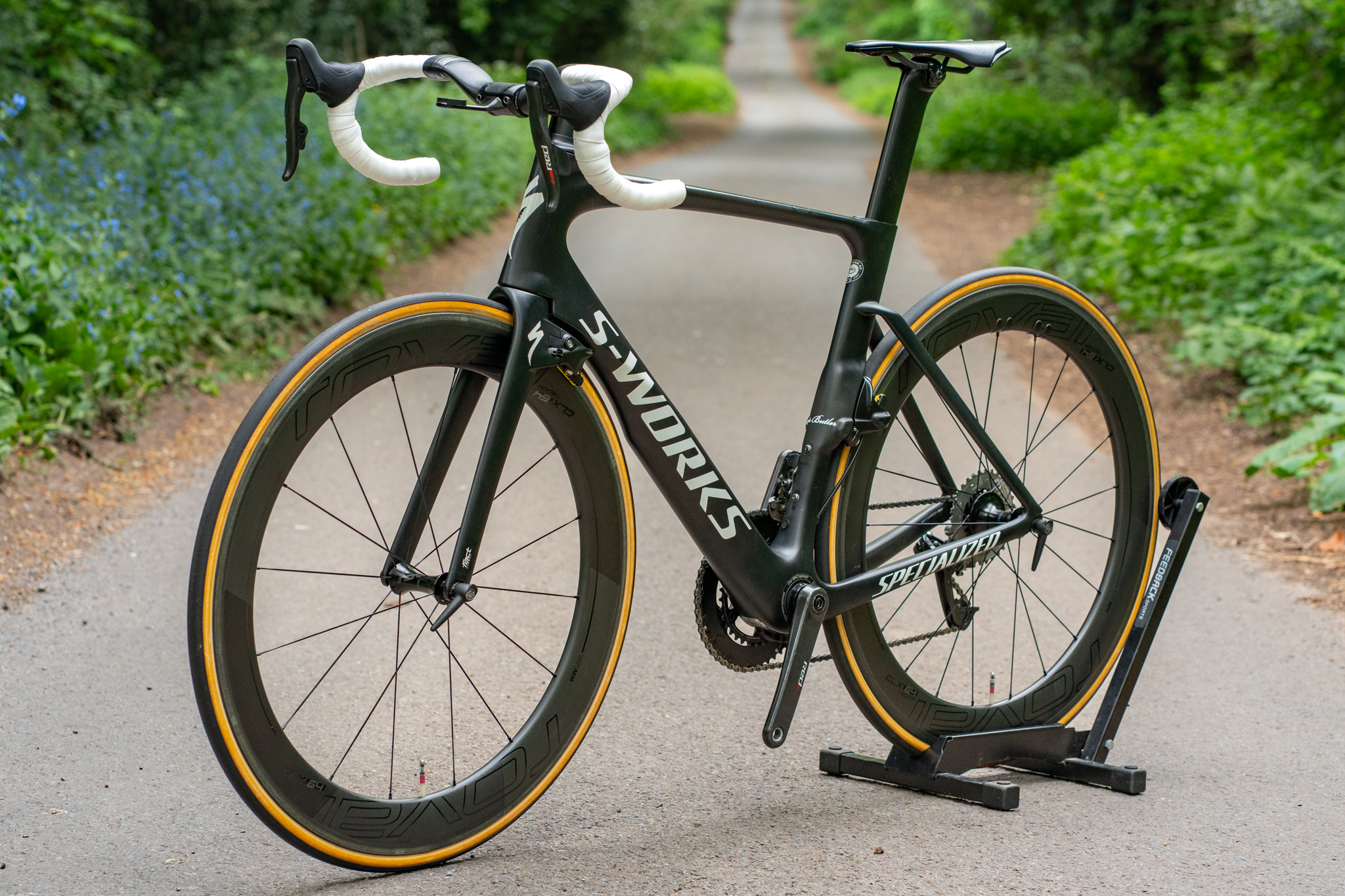 SOLD Specialized S Works Venge Vias eTap Carbon Aero Bike 56cm Large Carbon Wheels - Image 6
