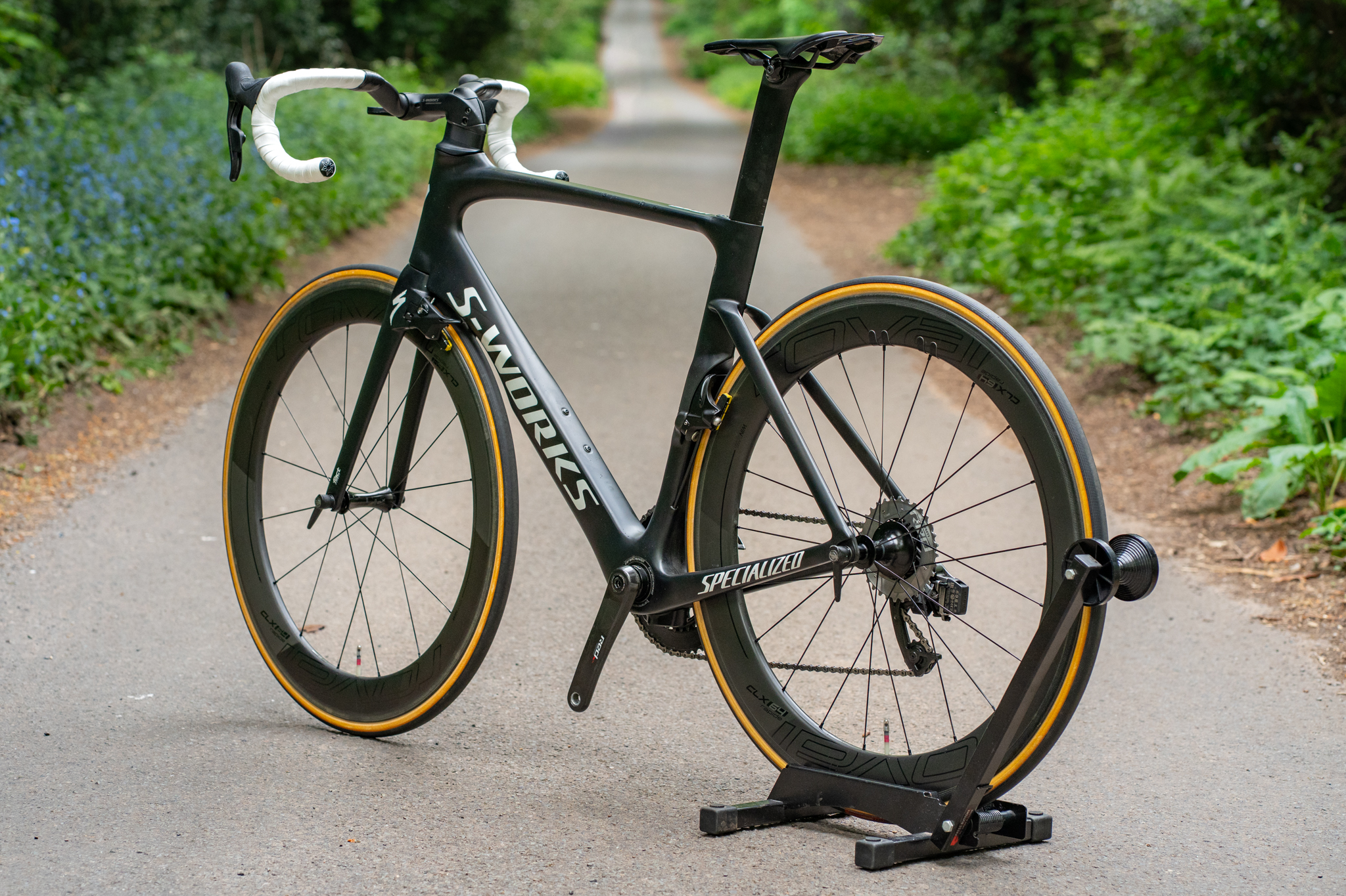 SOLD Specialized S Works Venge Vias eTap Carbon Aero Bike 56cm Large Carbon Wheels - Image 7