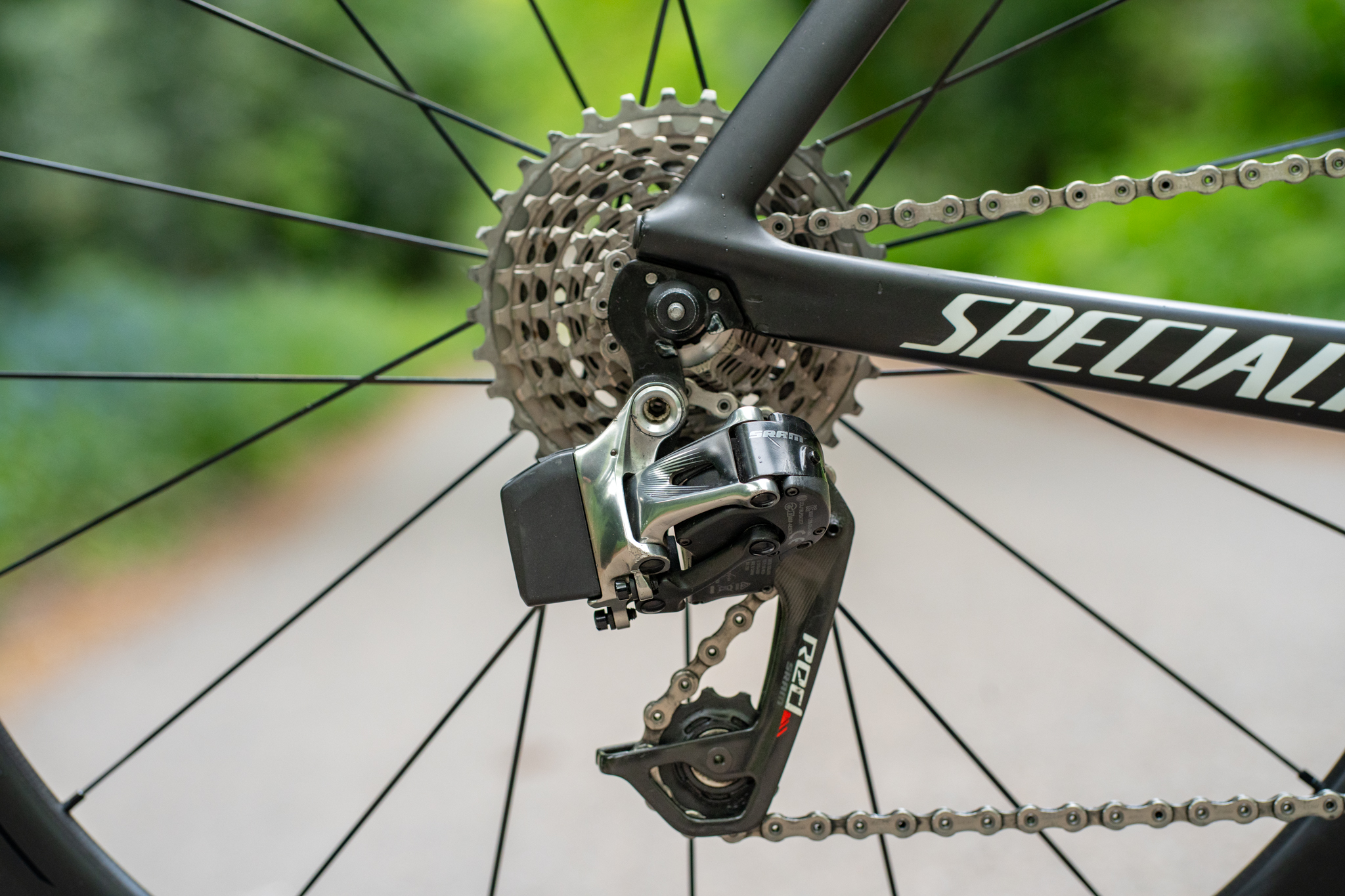 SOLD Specialized S Works Venge Vias eTap Carbon Aero Bike 56cm Large Carbon Wheels - Image 8