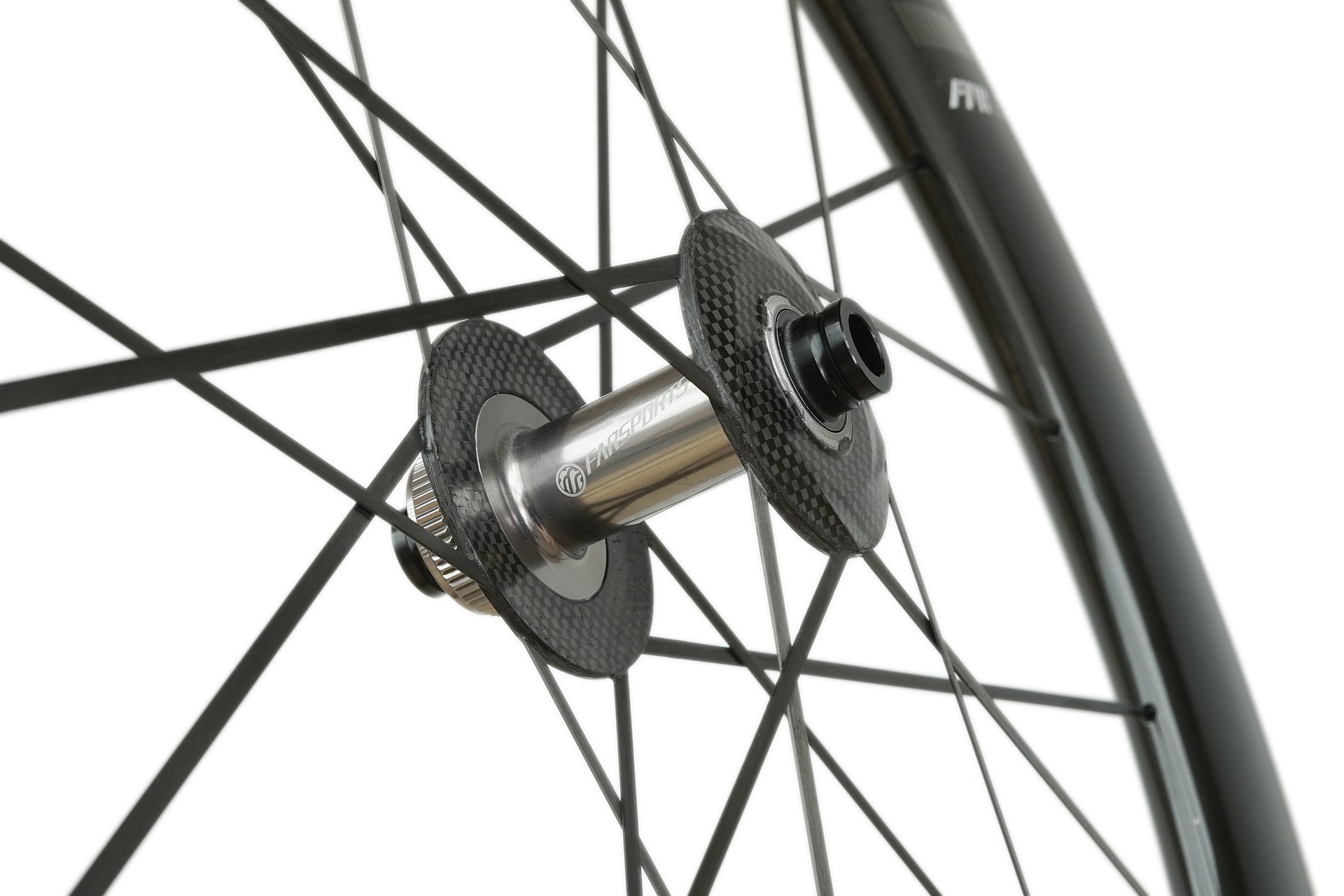 FARSPORTS ULTIMATE EVO S5 INTEGRATED CARBON SPOKES WITH HUB FLANGE WHEELSET - Image 8
