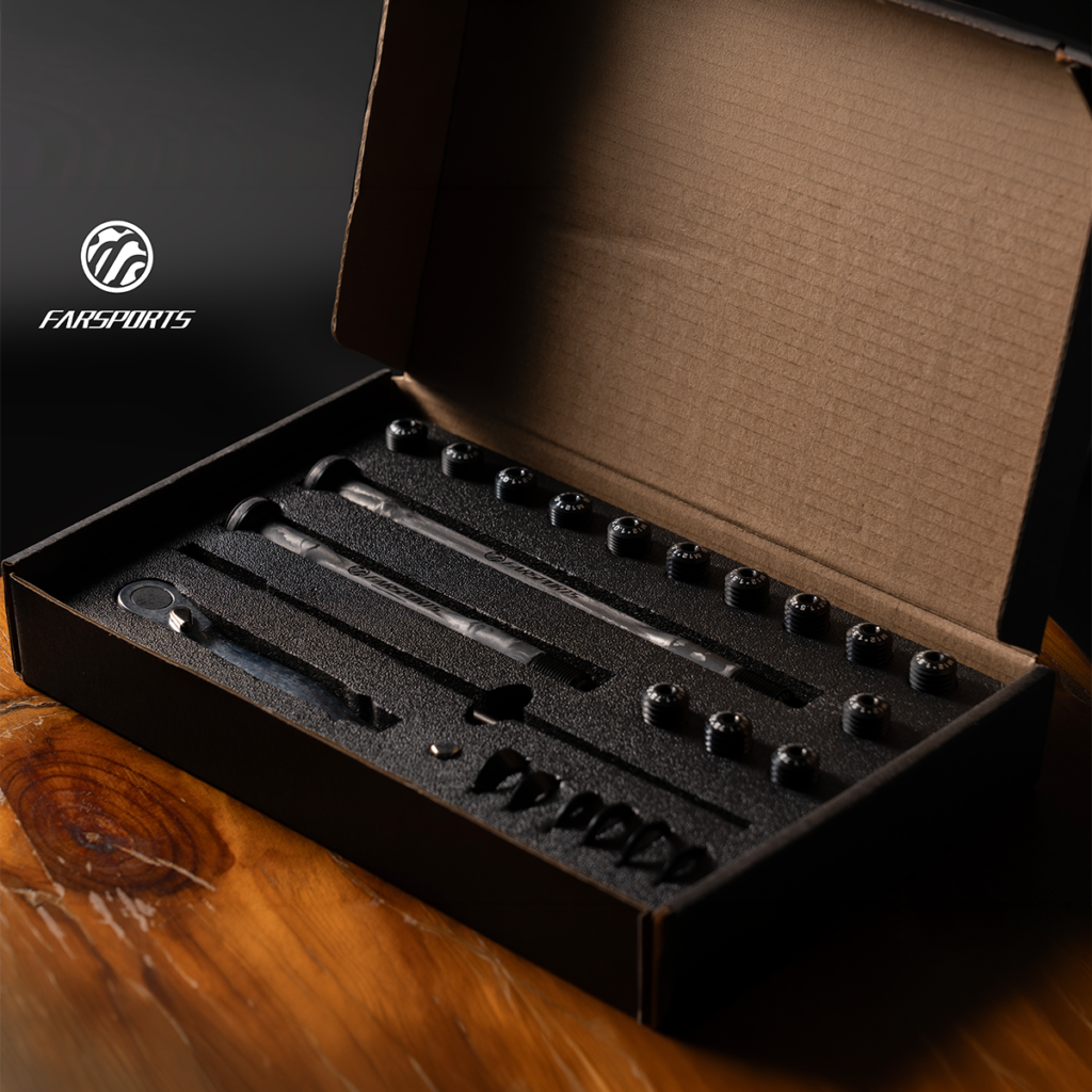 FARSPORTS CARBON TRU-AXLE COMPLETE KIT